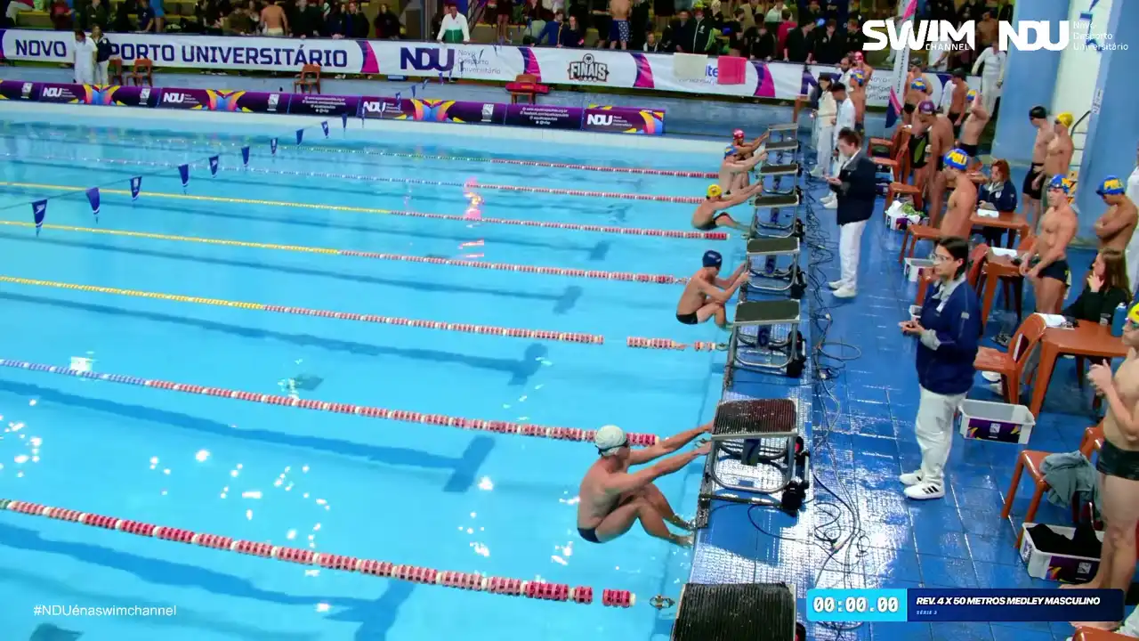 Revezamento 4×50m Medley Masculino - Série 3
