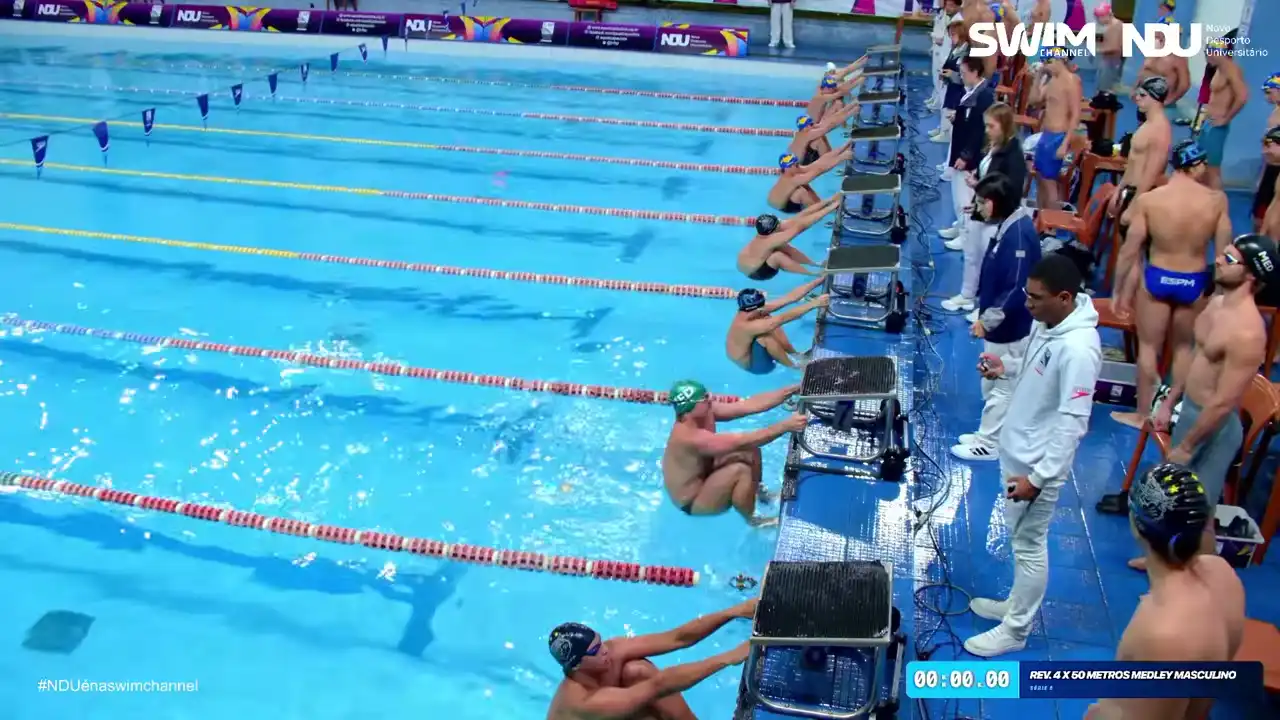 Revezamento 4×50m Medley Masculino - Série 5
