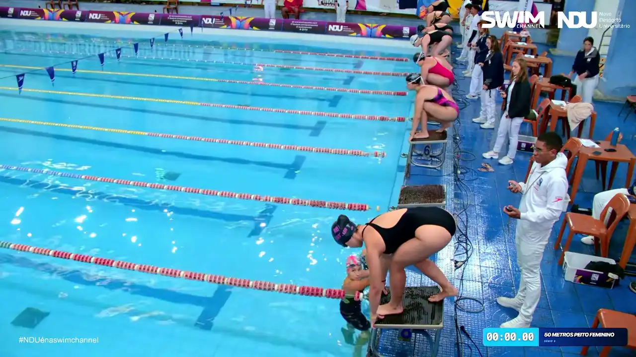 50m Peito Feminino - Série 3
