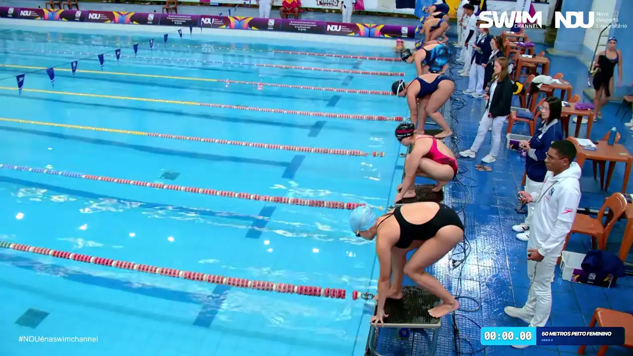 50m Peito Feminino - Série 5