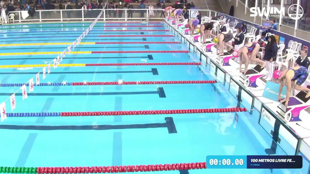 100m Livre Feminino - Série 7