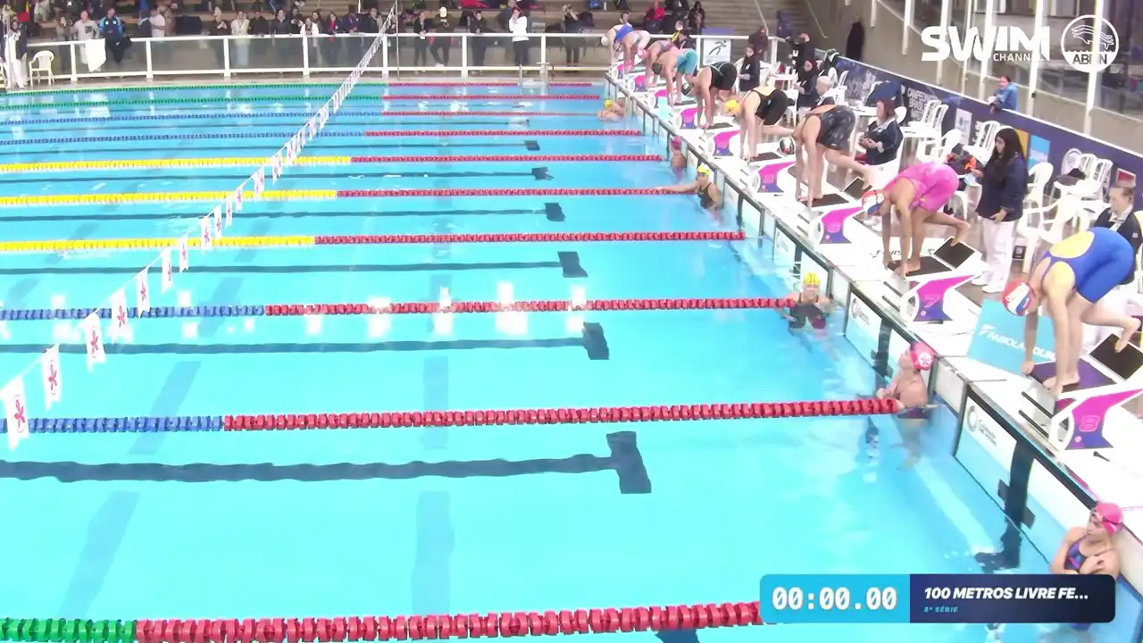100m Livre Feminino - Série 8