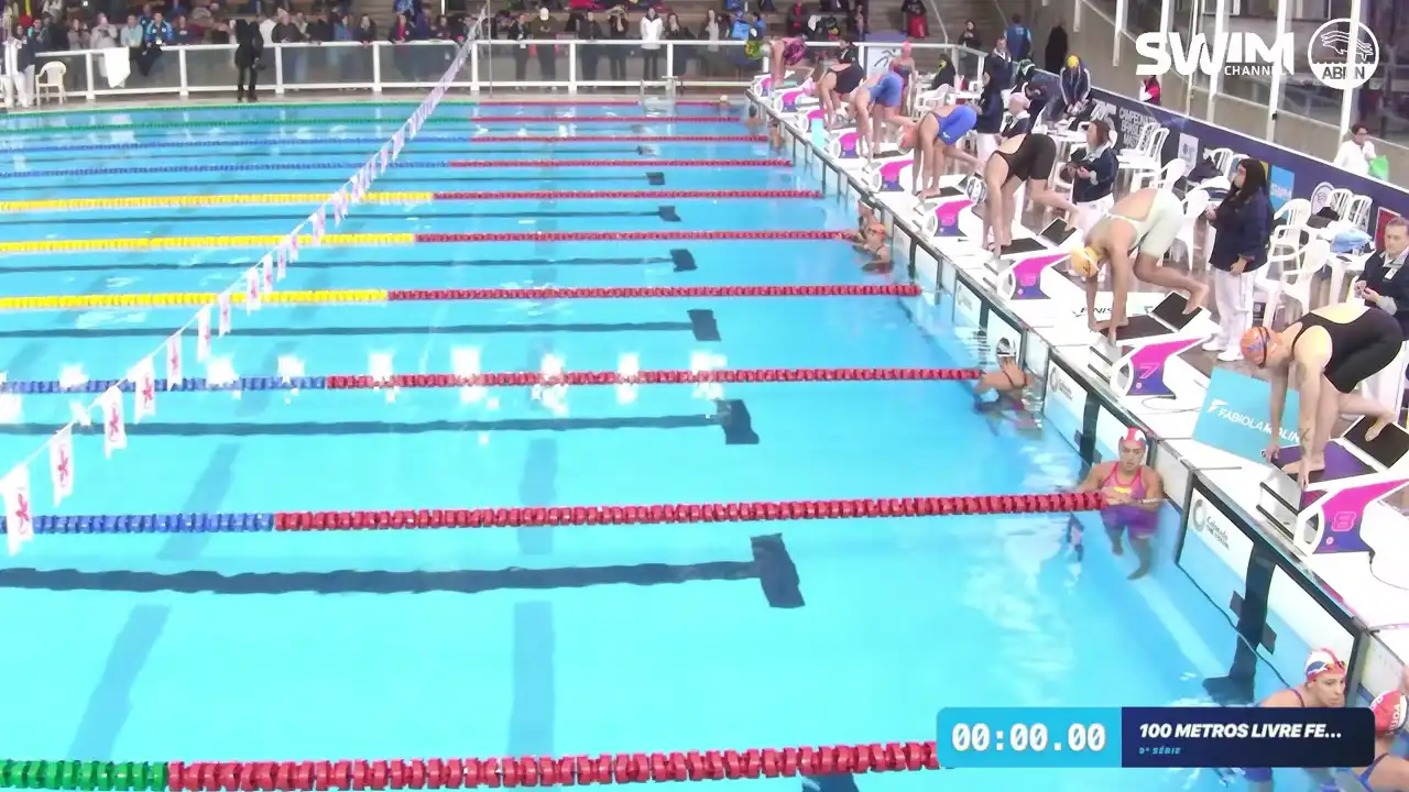 100m Livre Feminino - Série 9