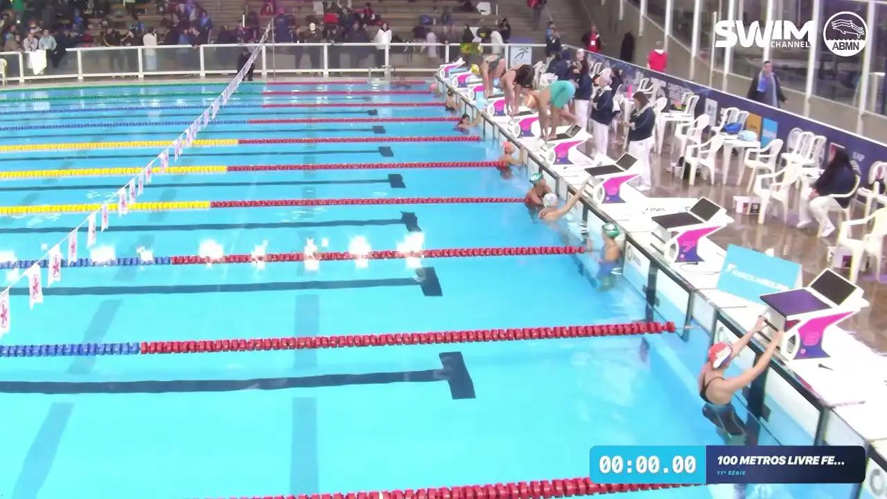 100m Livre Feminino - Série 11