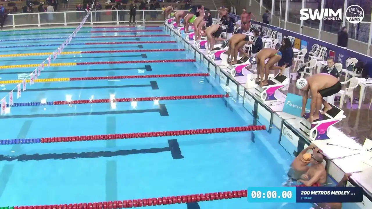 200m Medley Masculino - Série 3