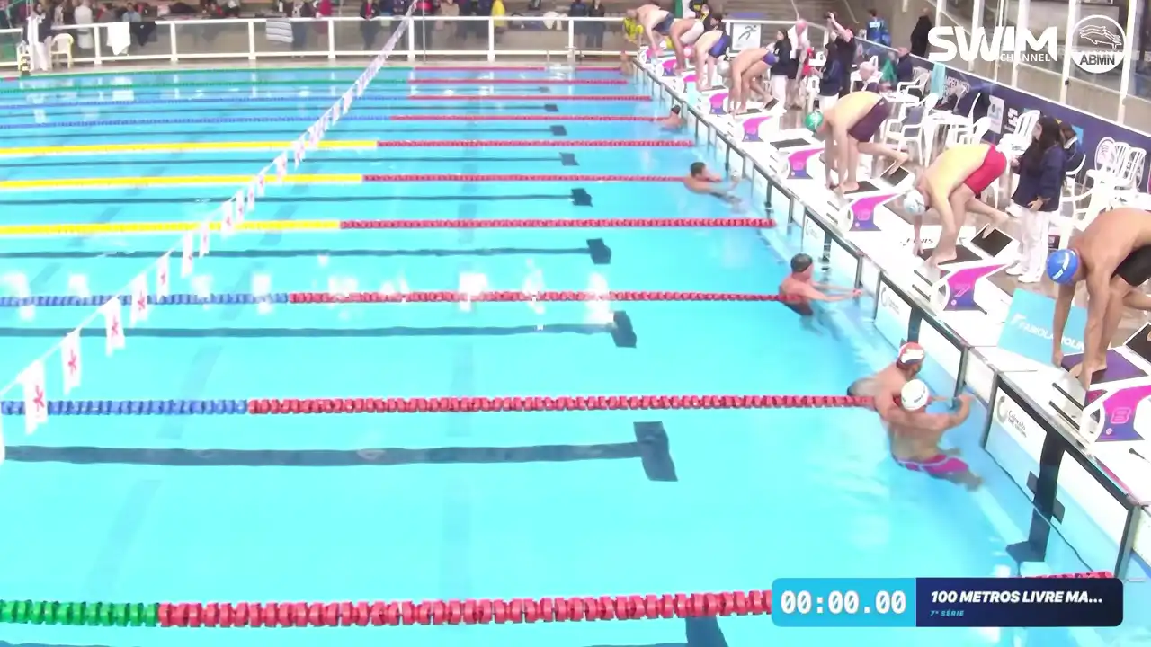 100m Livre Masculino - Série 7
