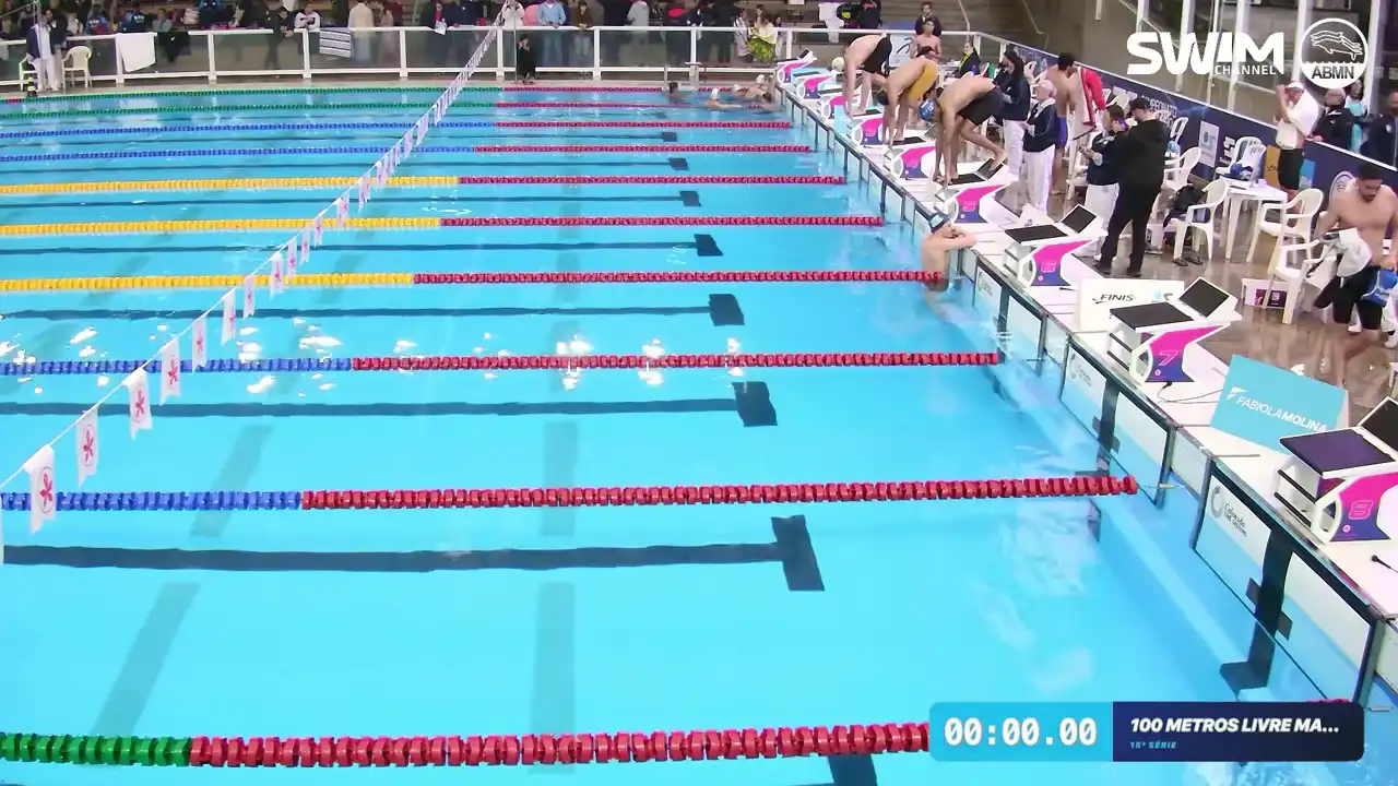 100m Livre Masculino - Série 15