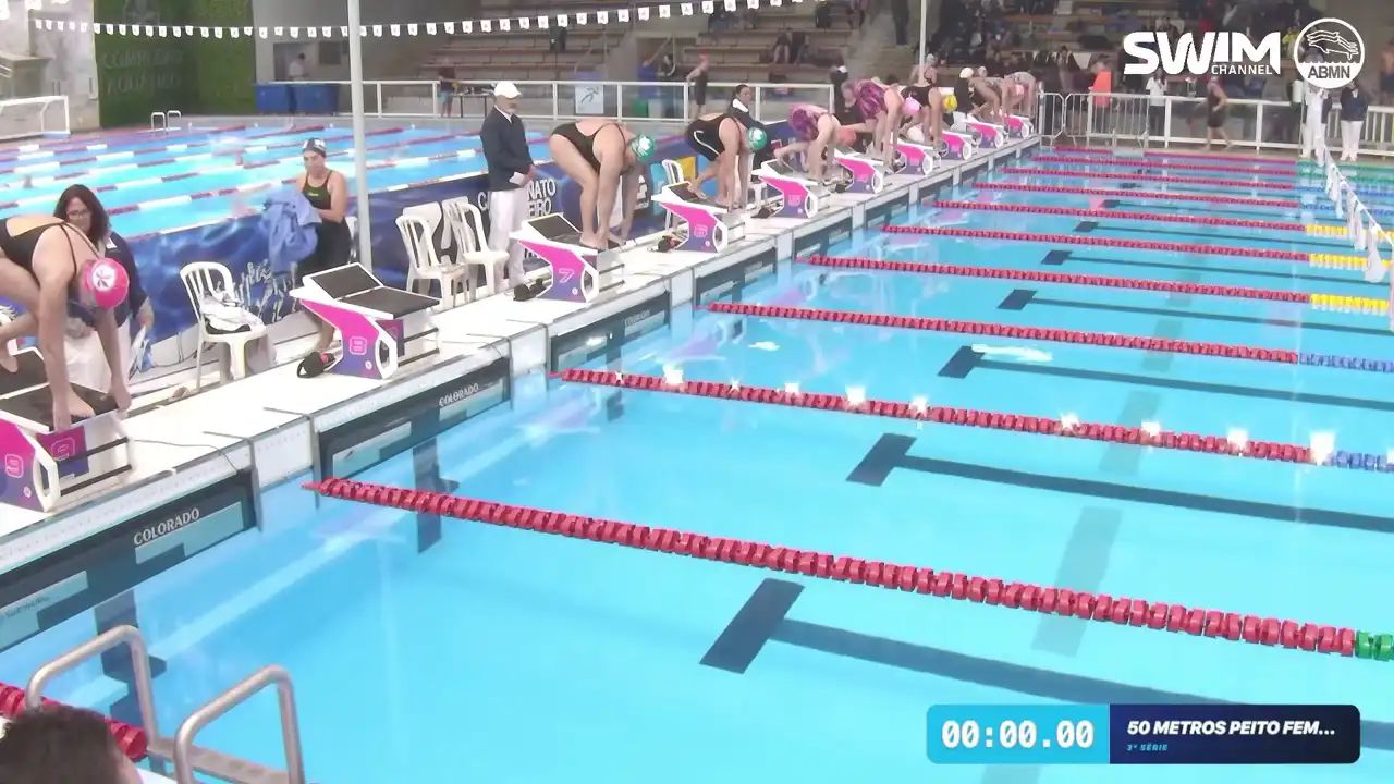 50m Peito Feminino - Série 3