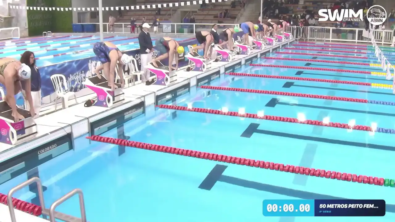 50m Peito Feminino - Série 4