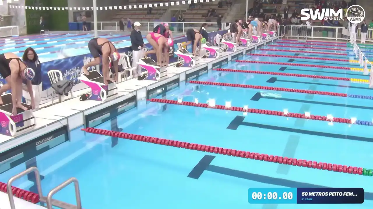 50m Peito Feminino - Série 5