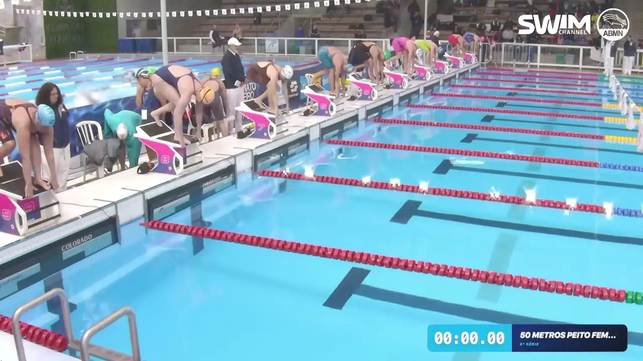 50m Peito Feminino - Série 6