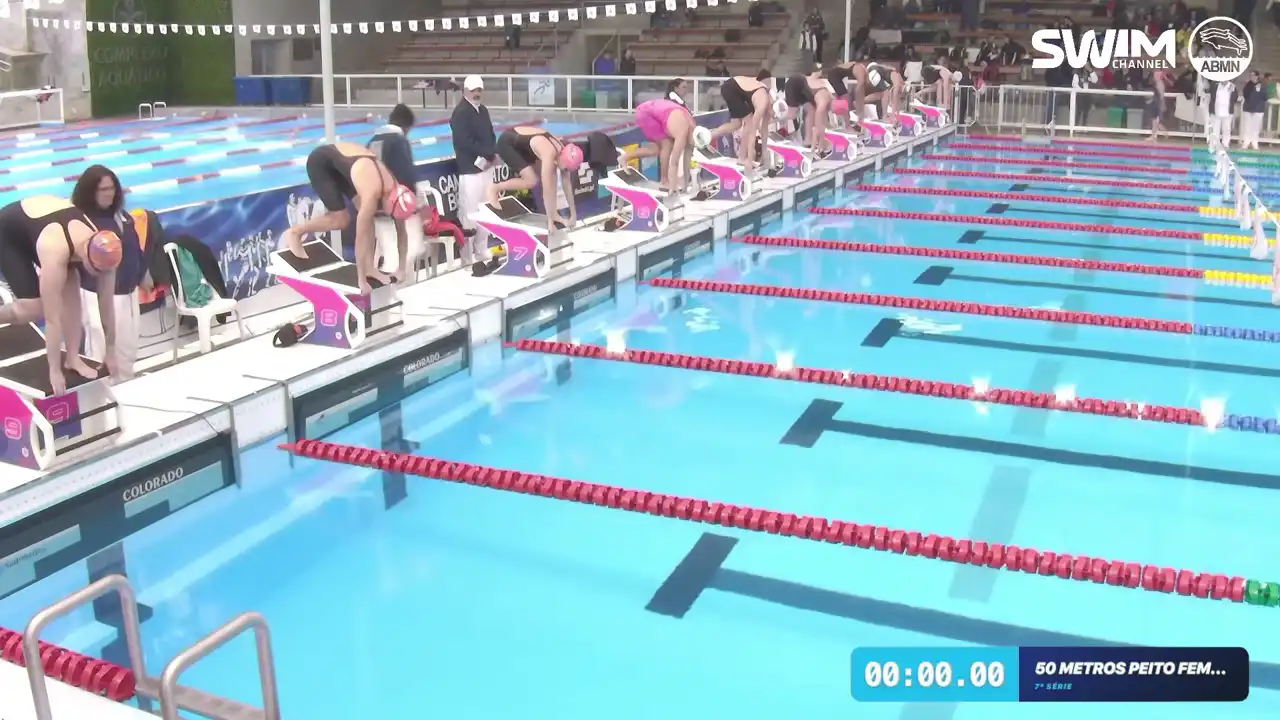 50m Peito Feminino - Série 7