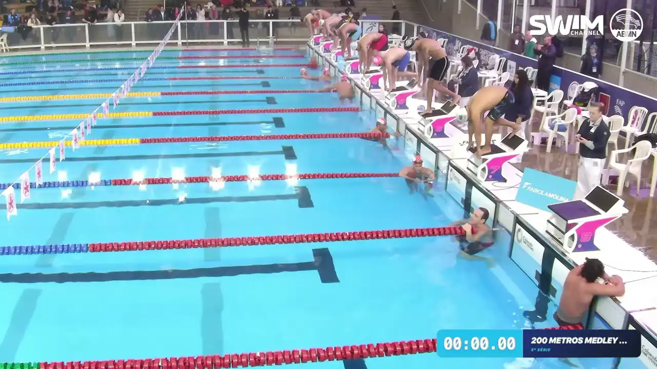 200m Medley Masculino - Série 5