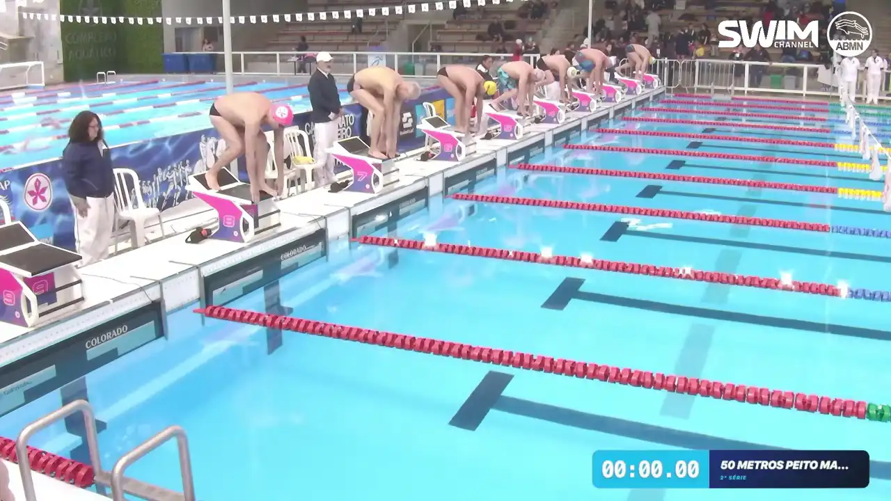 50m Peito Masculino - Série 2