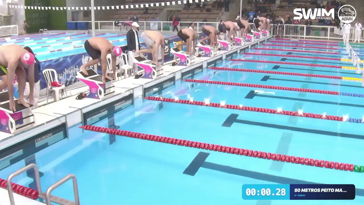 50m Peito Masculino - Série 4