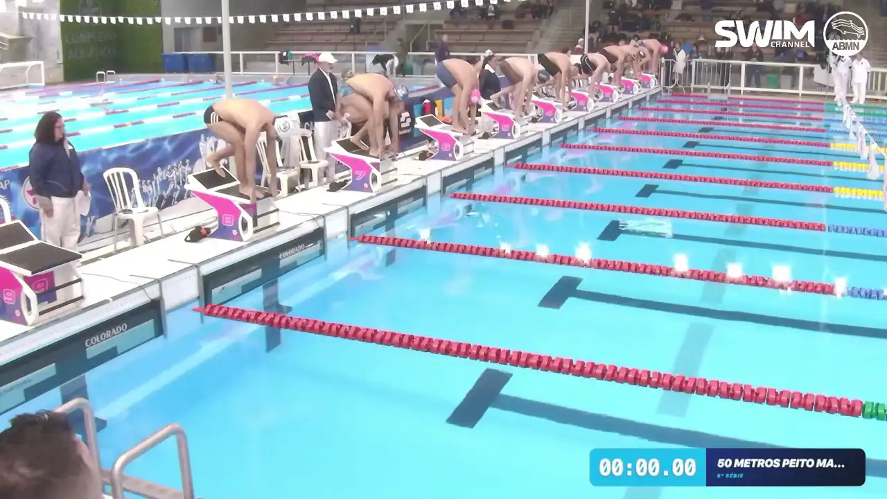 50m Peito Masculino - Série 6