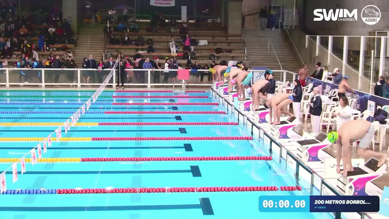 200m Borboleta Masculino - Série 2
