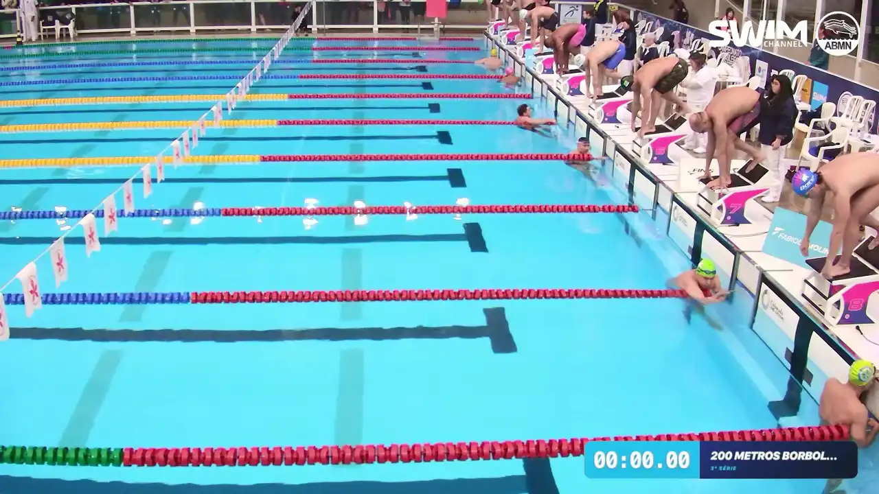 200m Borboleta Masculino - Série 3