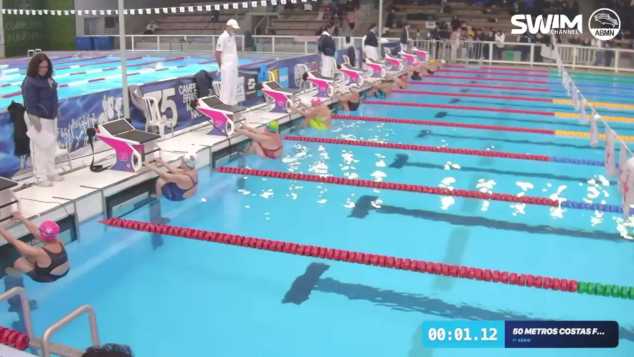 50m Costas Feminino