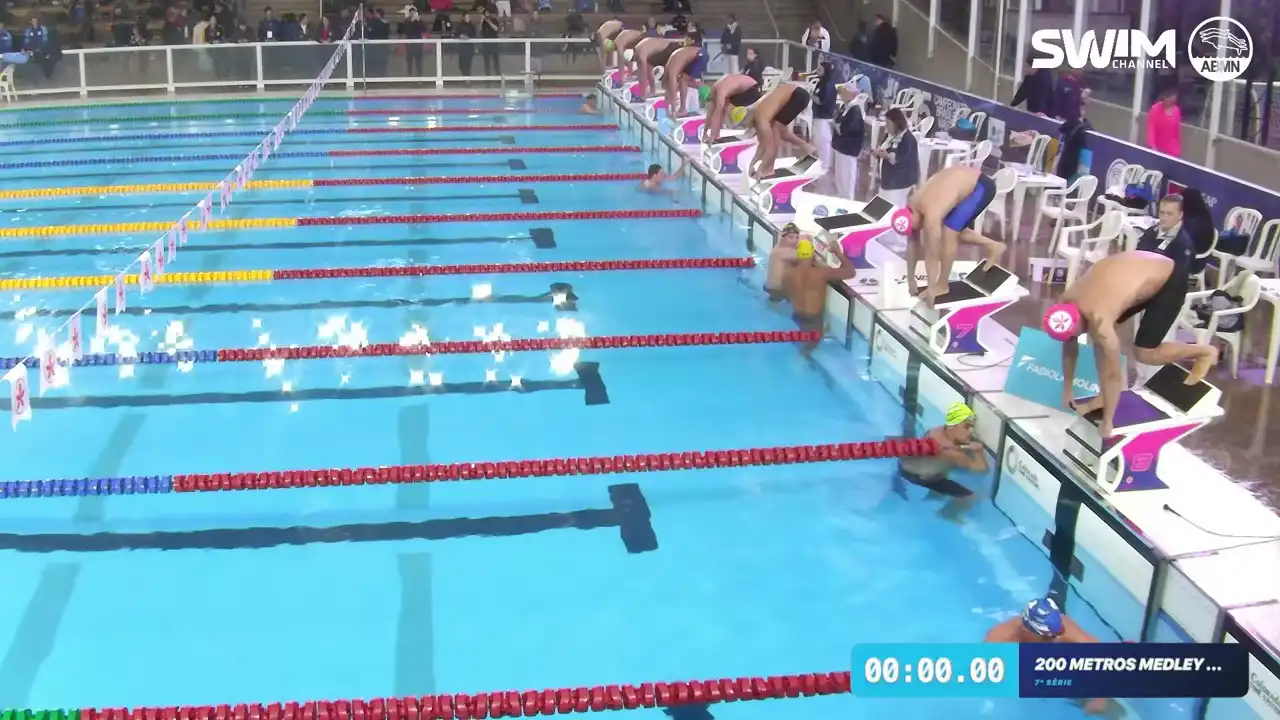 200m Medley Masculino - Série 7