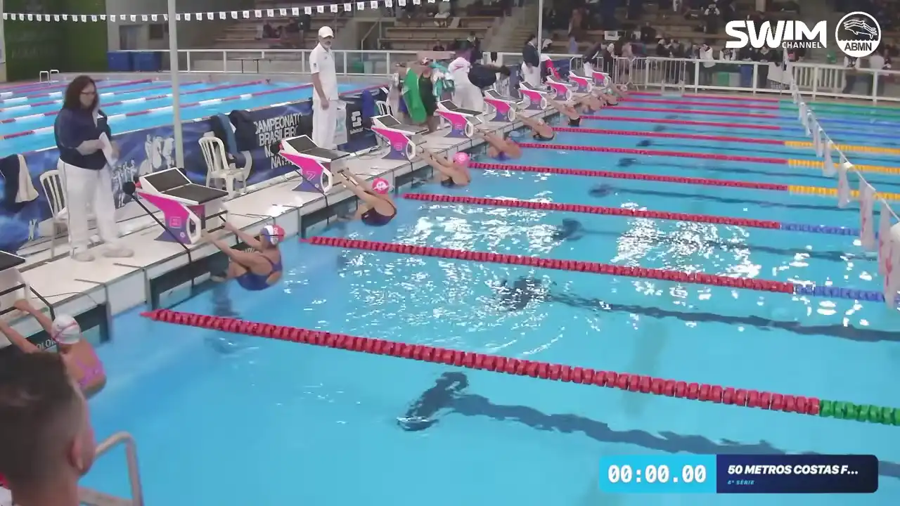 50m Costas Feminino - Série 4