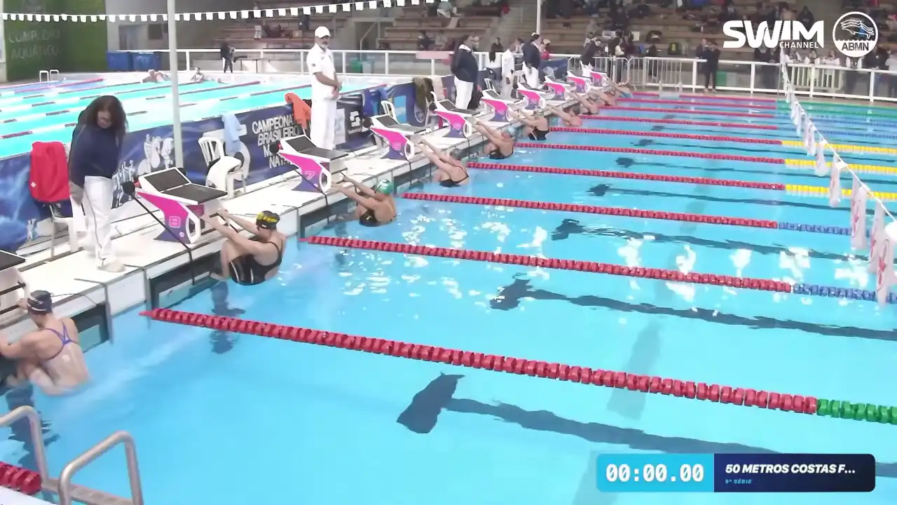 50m Costas Feminino - Série 9