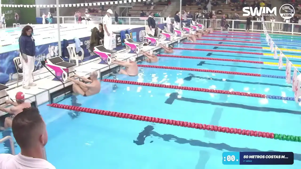 50m Costas Masculino