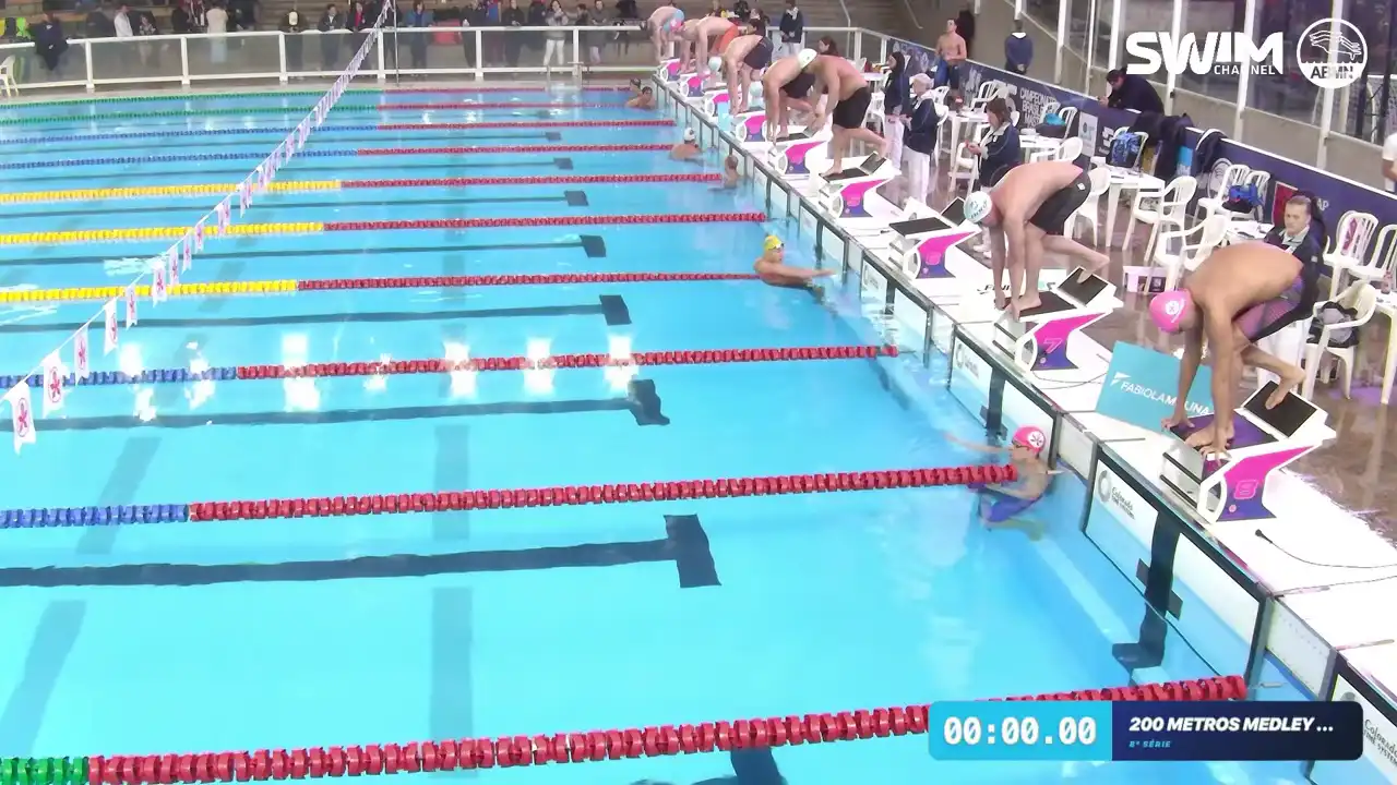 200m Medley Masculino - Série 8