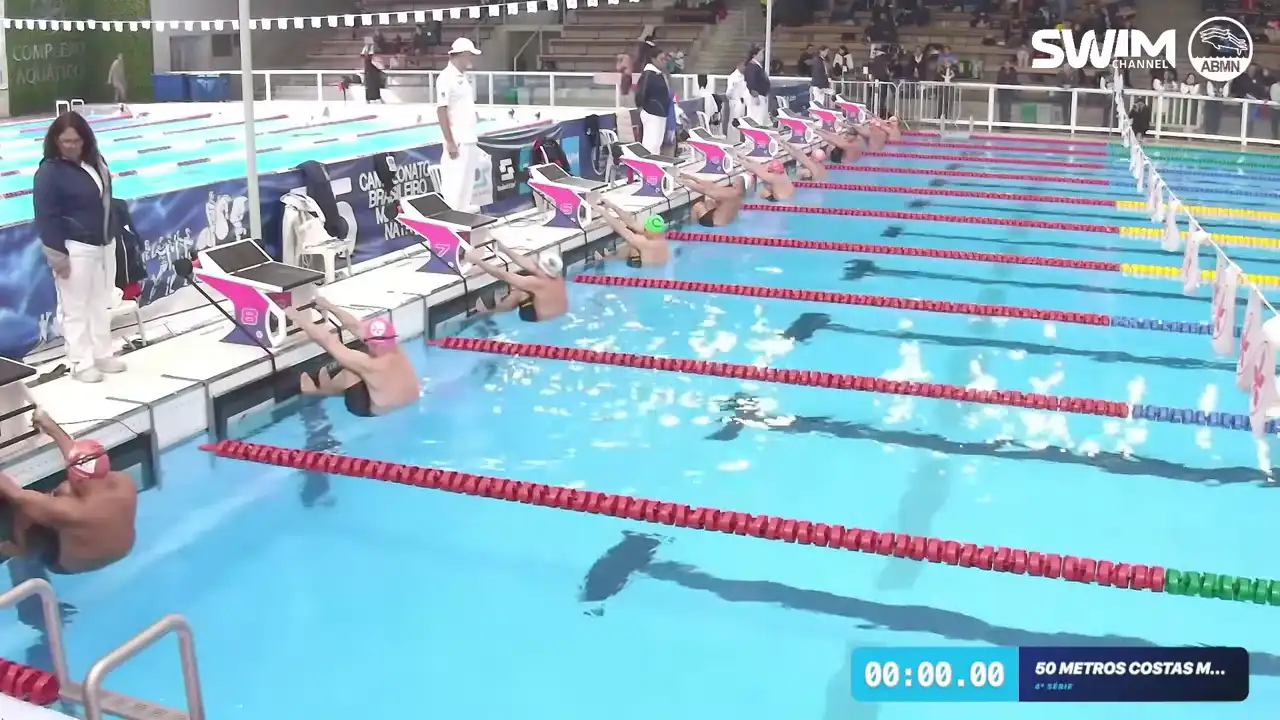 50m Costas Masculino - Série 4