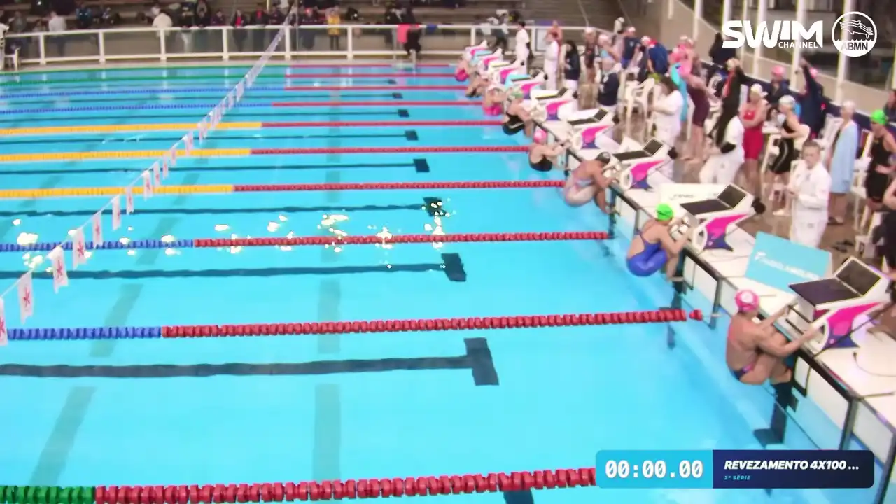 Revezamento 4×100m Medley Feminino - Série 2