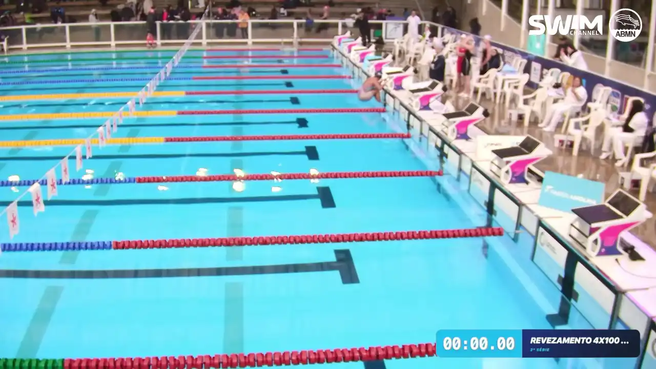 Revezamento 4×100m Medley Feminino - Série 3