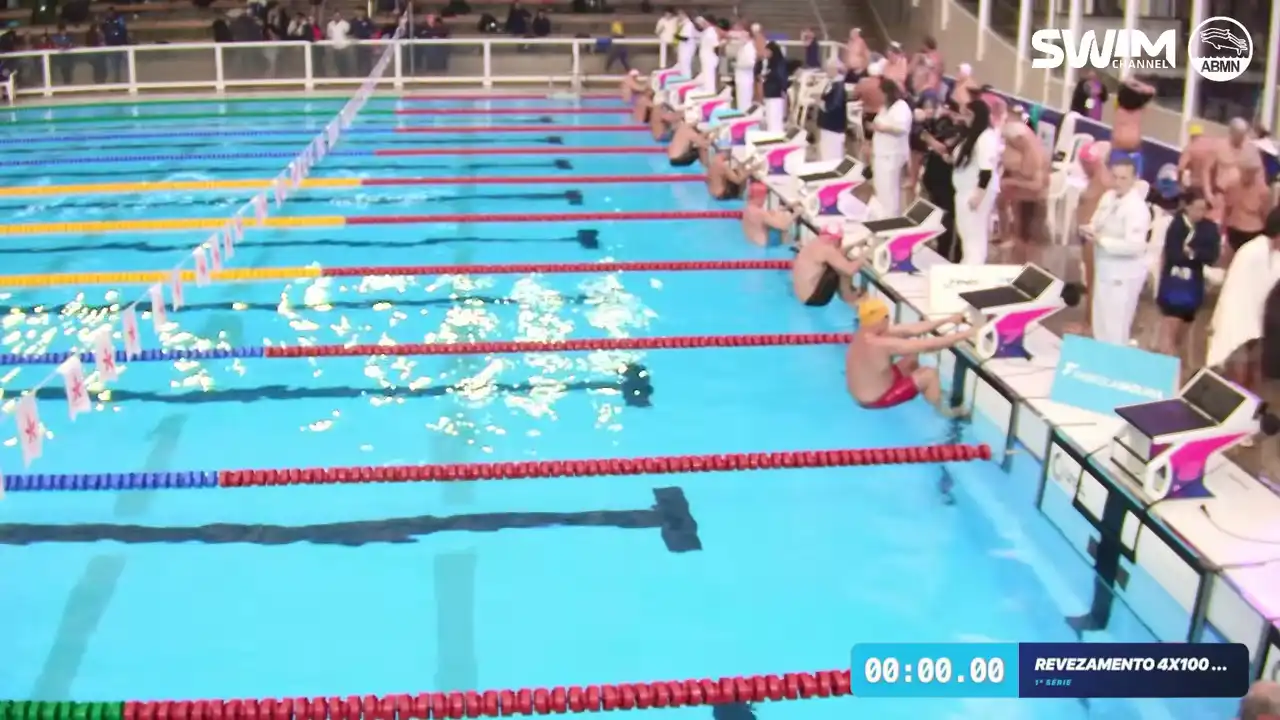 Revezamento 4×100m Medley Masculino