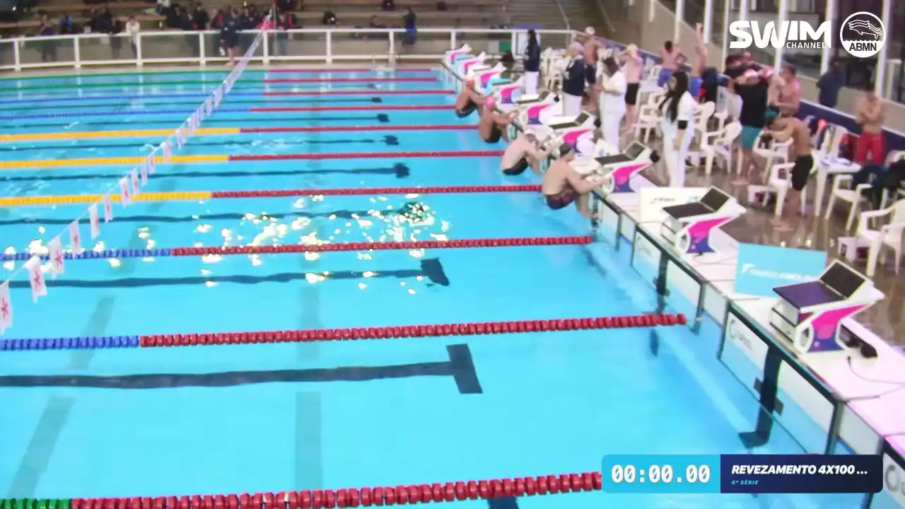 Revezamento 4×100m Medley Masculino - Série 4