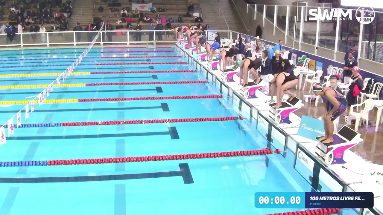 100m Livre Feminino - Série 2