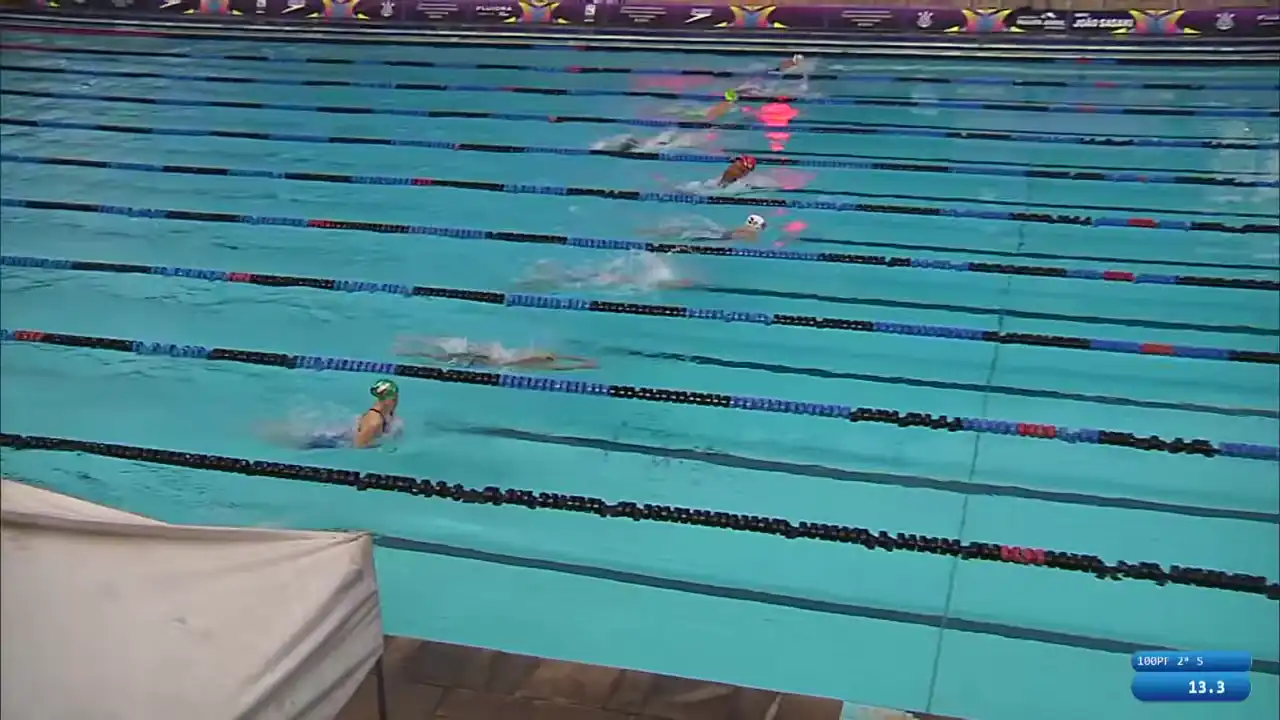 100m Peito Feminino - Série 2 - Juvenil 1