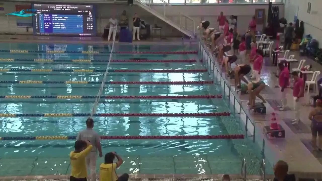 100m Peito Feminino - Série 2