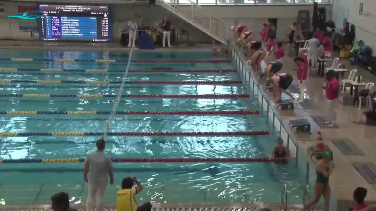 100m Peito Feminino - Série 3
