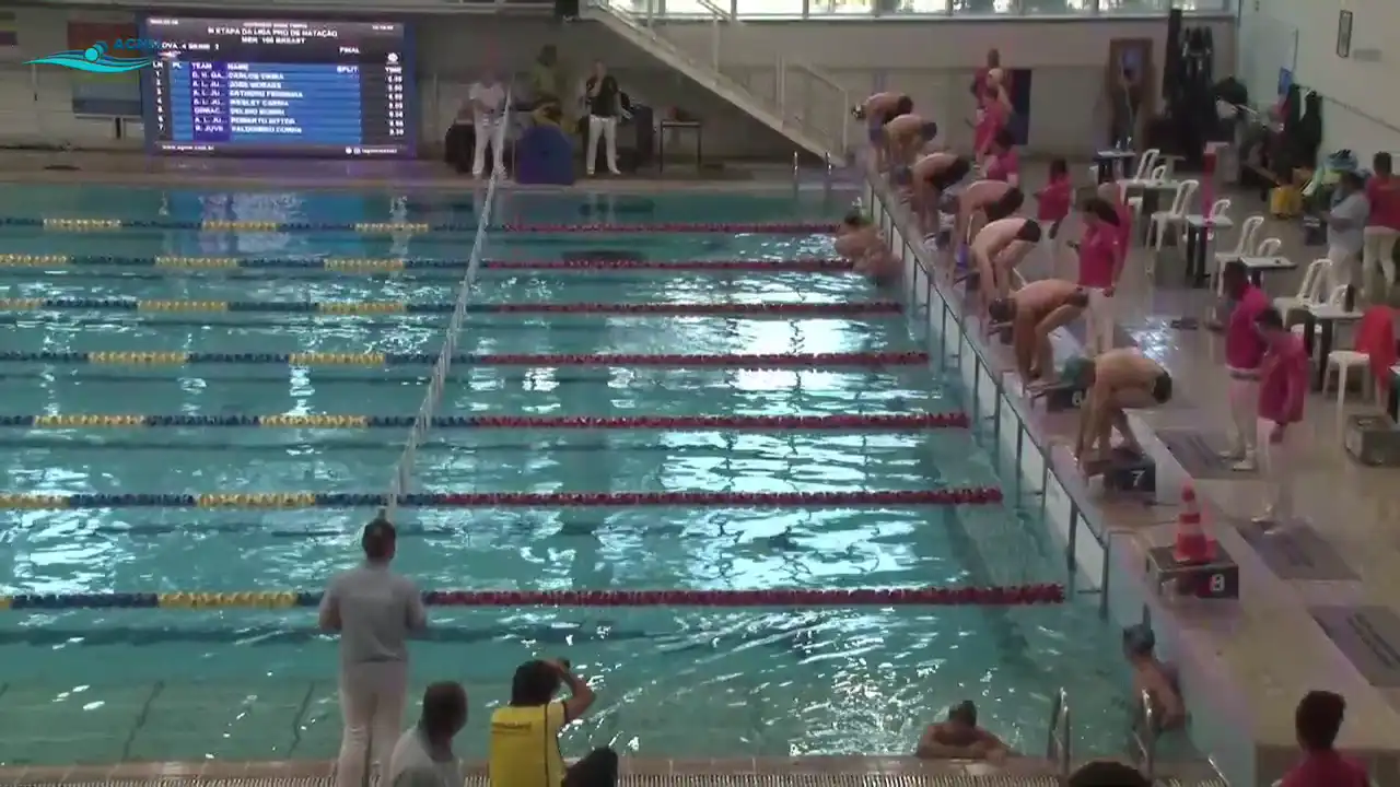 100m Peito Masculino - Série 2