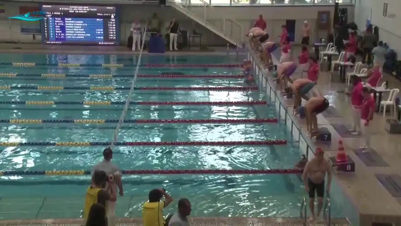 100m Peito Masculino - Série 5
