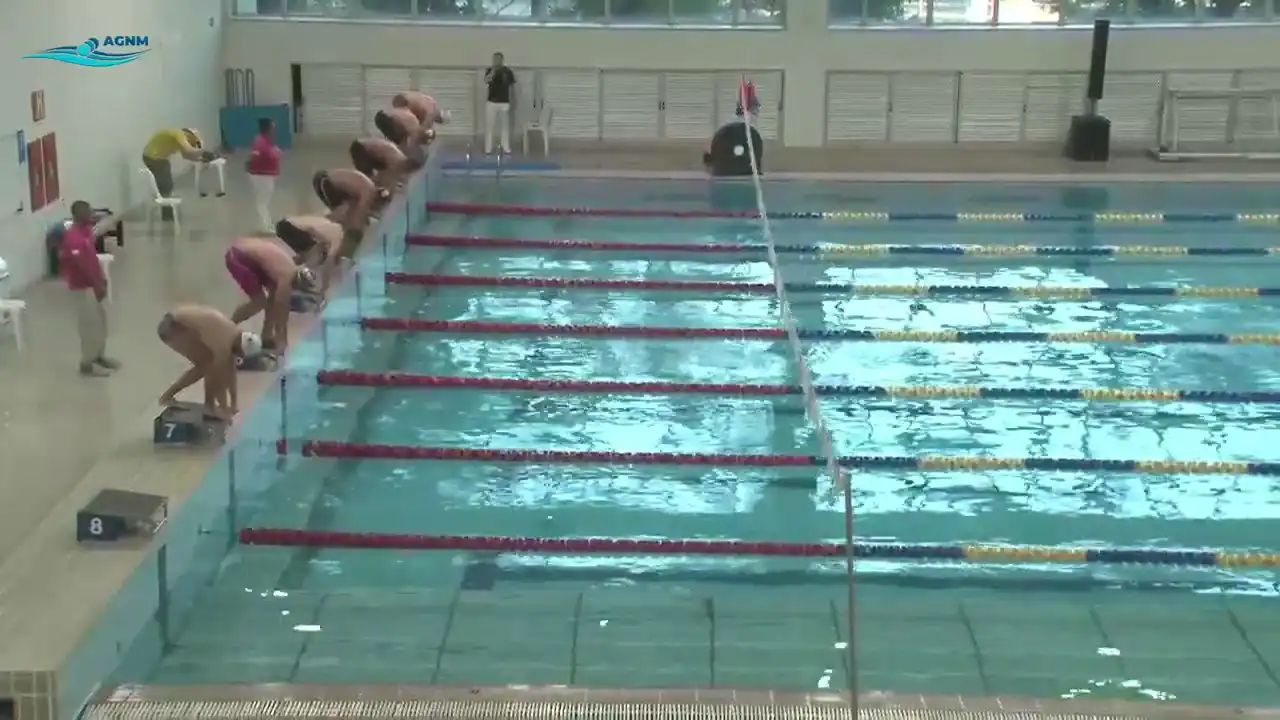 50m Borboleta Masculino - Série 7