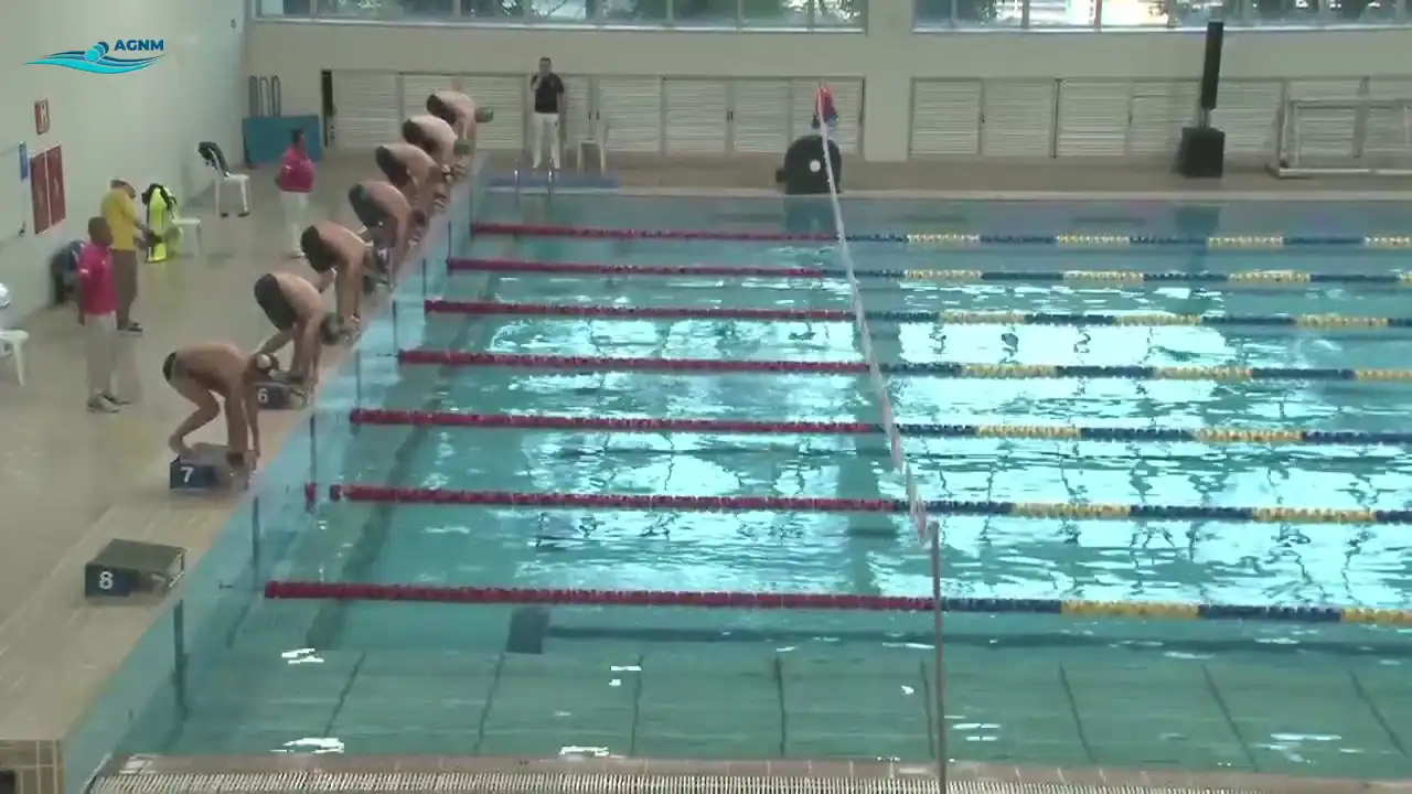 50m Borboleta Masculino - Série 8