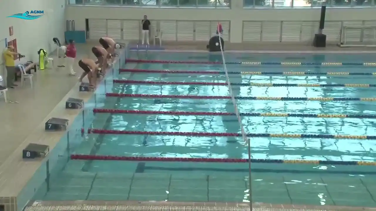 50m Borboleta Masculino - Série 10