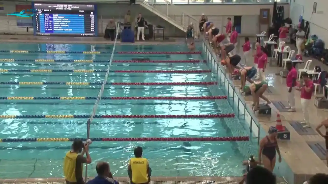 100m Livre Feminino - Série 2