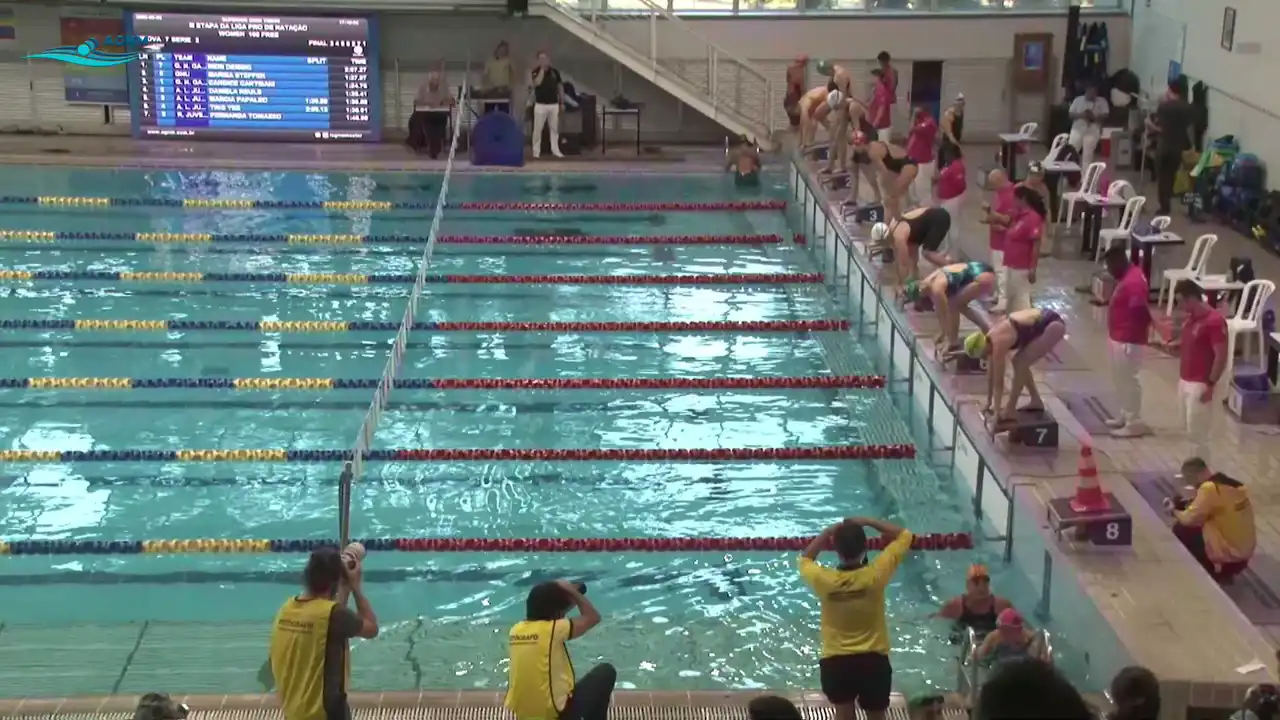 100m Livre Feminino - Série 3
