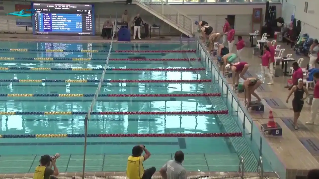 100m Livre Feminino - Série 4