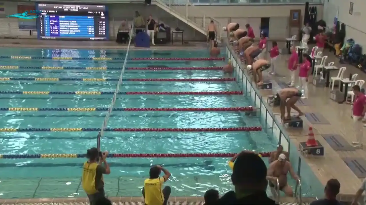 100m Livre Masculino - Série 4