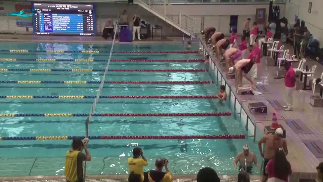 100m Livre Masculino - Série 12