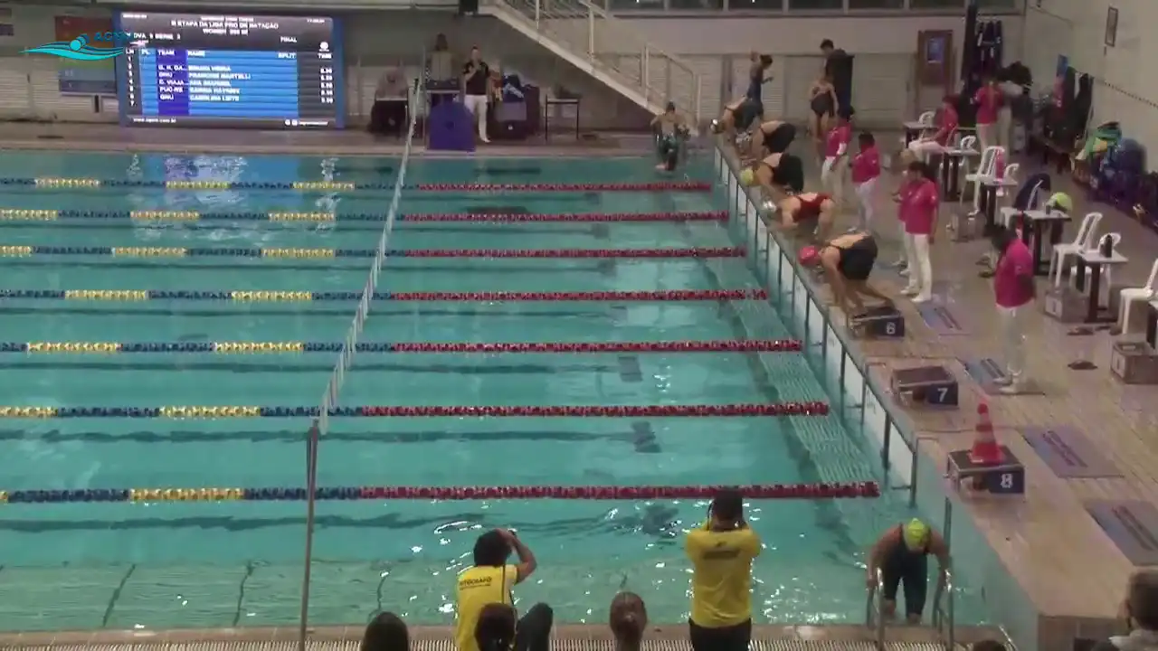 200m Medley Feminino - Série 3