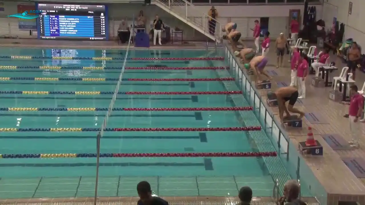 200m Medley Masculino - Série 3
