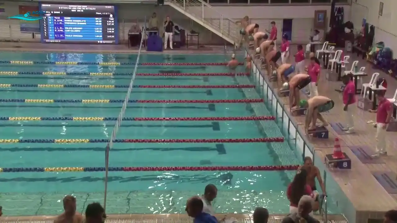 200m Medley Masculino - Série 4